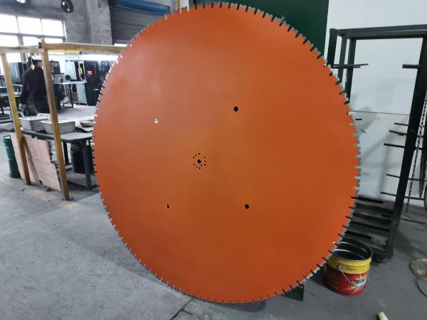 Buy 1800mm 72 Inch Big Reinforced Concrete Wall Cutting Saw Depth Of Cut Up To 83cm at wholesale prices