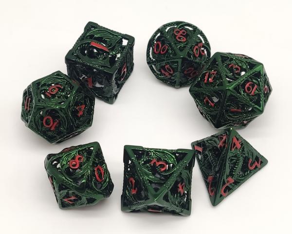 Buy Handmade Cool Metal Polyhedral Dice Practical Durable For Shadowrun at wholesale prices