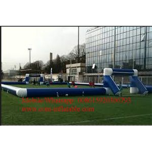 Quality football handball pitch , inflatable arena , inflatable soccer field for sale