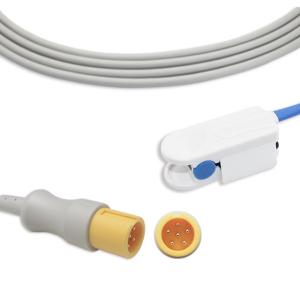 China Digital 6 Pin 3m Reusable Spo2 Sensor Compatible For Contec on sale