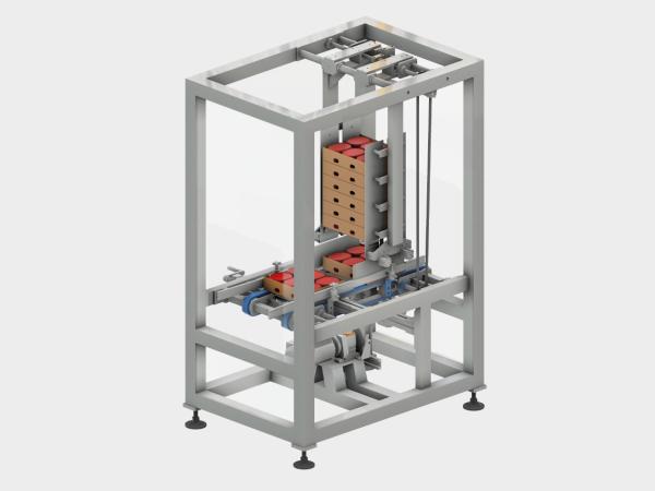 Buy Electromagnetic Continuous Automatic Box Stacking Machine 380V at wholesale prices
