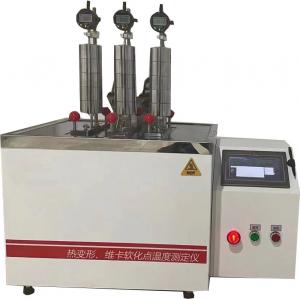 China Automatic Needle Vicats Apparatus Vicat Softening Point Heat Distortion Testing Machine on sale