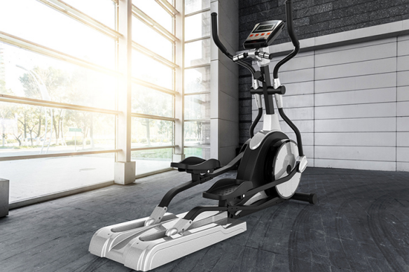Exercise Muscle Fitness Equipment Commercial Elliptical Machine For Gym