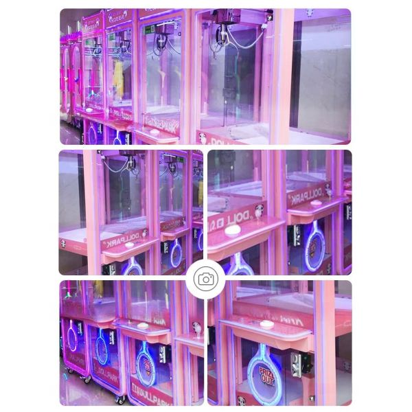 Dreamland high quality toy crane game machine coin operated claw crane machine for mall