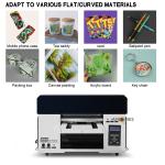 A3 Size Roll to Roll Flatbed UV Printer for Multicolor Printing on Mobile Phone