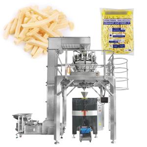 Fully Auto Mechanical Multi-function Frozen French Fries Fish Fillets Cod Salmon Bag Block Vertical Packaging Machines