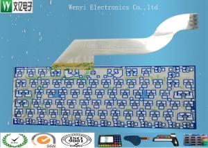 Quality Keyboard Membrane Switch Multilayer Flexible Circuits , 2 Layers Fpc Flex Circuit Board for sale