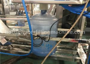 Quality 5 Gallon Pet Bottle Filling Machine / 20 Liter Mineral Water Bucket Plant 2800*1100*1600MM for sale