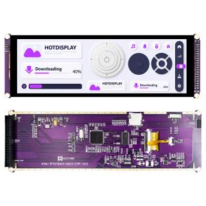 7.84 Inch Bar Style Capacitive Touch IPS TFT LCD Display 1280x400 MCU For Car Monitor