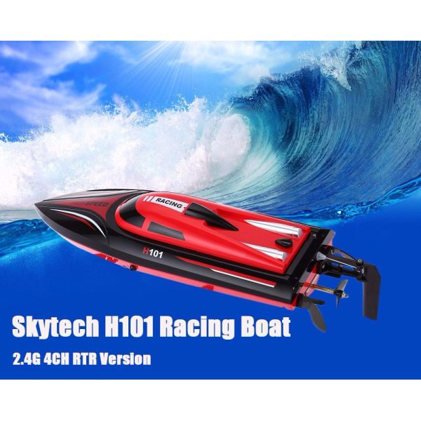 2.4Ghz 30KM/H Remote Control RC Boat Toys Unisex 180 Degree Flip