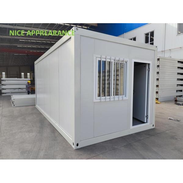 Space Saving Rapid Setup Folded Container House For Temporary Farm Staff Quarters