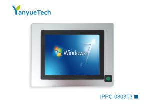 China IPPC-0803T3 8 Inch PC Touch Panel Capacitive Touch HM76 Chip Notebook CPU Dual Network 3 Series 5USB on sale