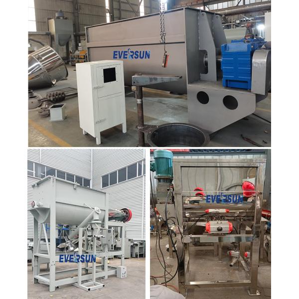 Multi-Purpose Continuous Ribbon Mixer Machine For Cosmetic Ingredients Mixing