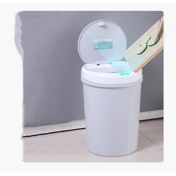 Smart Touchless Motion Sensor Privacy Garbage Bin Foldable Collapsible Sensor Trash Bin