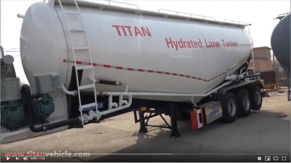 bulk cement tank trailer