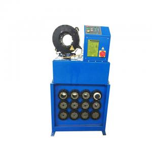 China 300t Hose Press Crimper 6-38mm Hydraulic Hose Maker Machine With Workbench And Quick Change Tools on sale