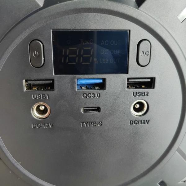 110/220V 200W Outdoor Mobile Power Portable Power Station Solar Generator