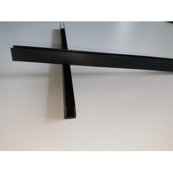 Retail PVC Tag Strip Making Machine And Profile Extrusion Line With Uniform Width Smooth Edge Conical Twin Screw Extruder