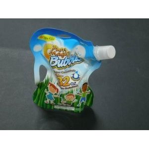 Quality Plastic Kraft Paper Stand Up Pouch Bags / Food Packaging Pouches for sale