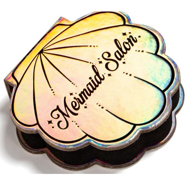 CMYK printed Gift Packing Box Cardboard Eyeshadow Palette Packaging With Mirror