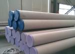 Durable Seamless Stainless Steel Pipe , Round Thin Wall Steel Tubing ASTM A312
