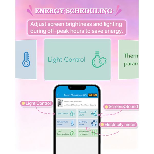 Customer interacting with vending machine interface