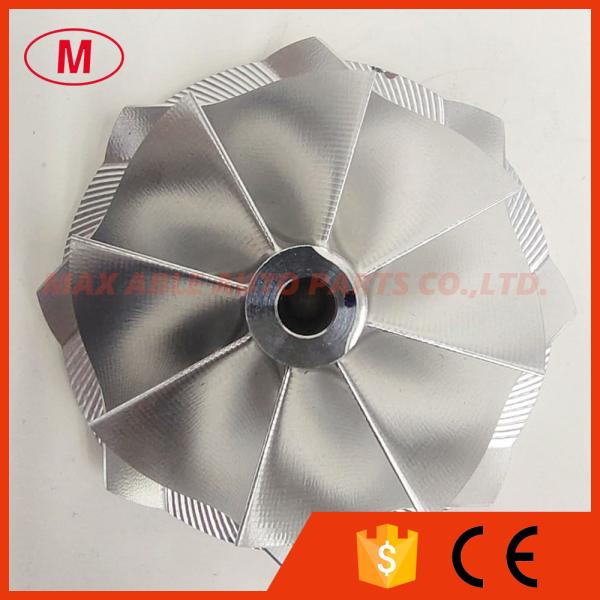K16 49.63/67.40mm 8+0 blades point milling turbo milling/aluminum 2618/billet compressor wheel