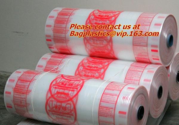 Buy Custom printed poly films, poly sheeting, customize, layflat,low density polyethylene Poly Tubing on Rolls at wholesale prices