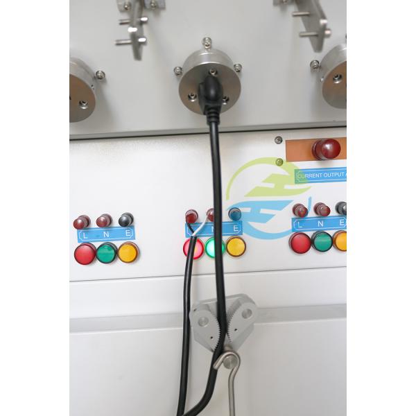 Power Cord Abrupt Removals Cable Testing Equipment Capable of 1~9999 Test Times