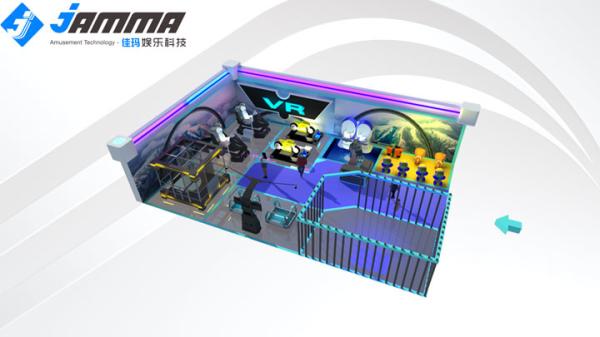 Buy Interactive Virtual Reality Theme Park Custom Design Game Center Multiplayers at wholesale prices
