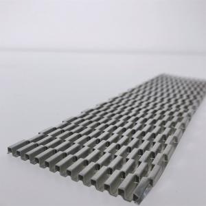 China Aluminum Ruffled Herringbone Fins Heatsink Extruded Corrosion on sale