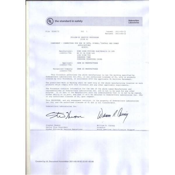 1x1 SFP Cage Connector Press-Fit Termination 1 Port Without Light