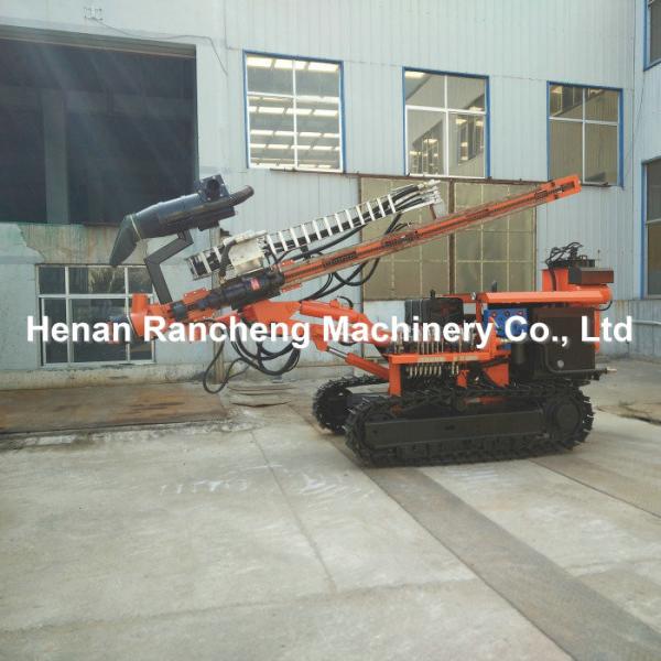 Hydraulic Crawler DTH Drilling Rig Machine 61HP Diesel Engine 40m Bore Depth
