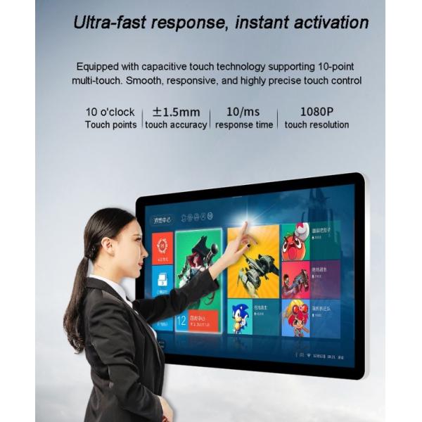 Narrow Bezel Industrial Panel PCs 21.5 Inch Monitor Full hd Resolution Capacitive Touch Screen Pc Interact All in One Panel for Industrial