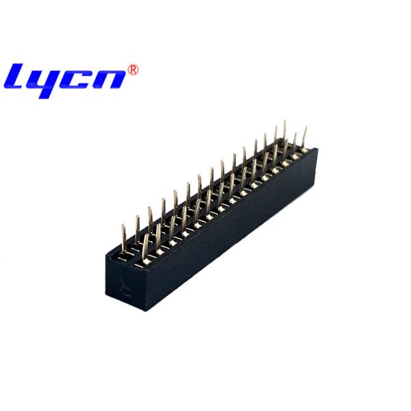 Female 2.54 Mm Header Connector DIP 7.1mm Height Board To Board Header