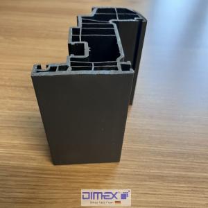 China DIMEX E90 UPVC Casement Window Profiles Sound Insulation on sale