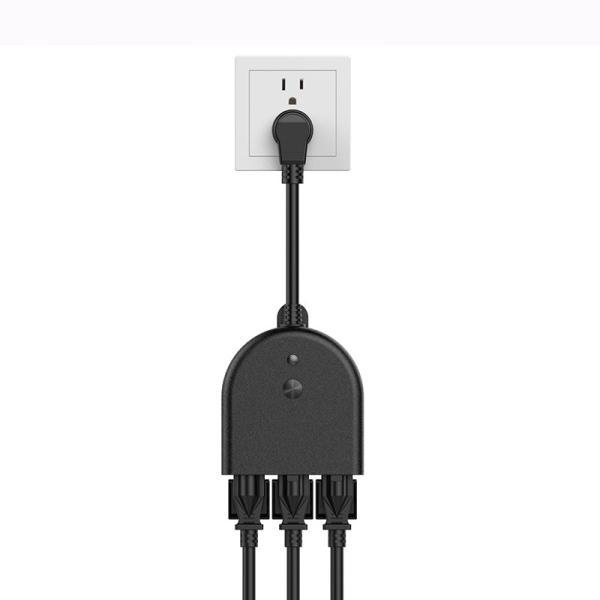 Buy 3 AC Sockets Wifi Smart Plug , Remote Control Smart Home Plug Sockets at wholesale prices