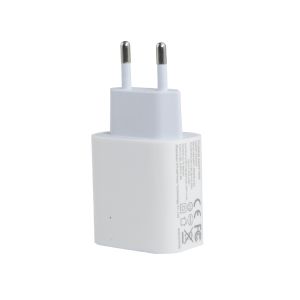 Quality EU 2-Pin 20W Dual USB-C and USB-A Wall Charger for sale
