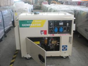 Quality 1Phase 50HZ 230V Portable Silent Diesel Generator Set Soundproof Type for sale