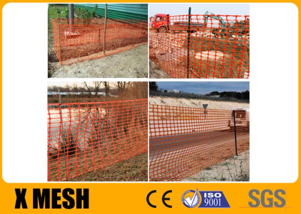 Buy 100mm X 40mm Mesh Size Plastic Mesh Netting 1.2m Width 50m Length Orange at wholesale prices
