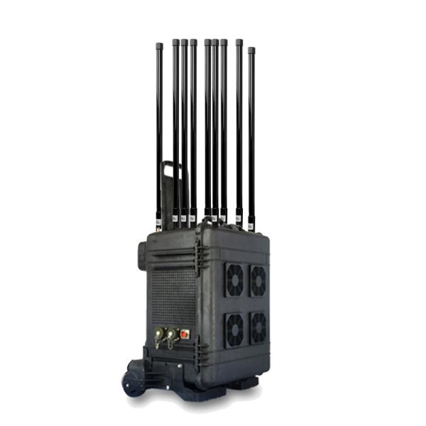 Buy Long Range Quadcopter Portable Jammer System Pulse Sweep Lightweight Remote Control Ethernet at wholesale prices