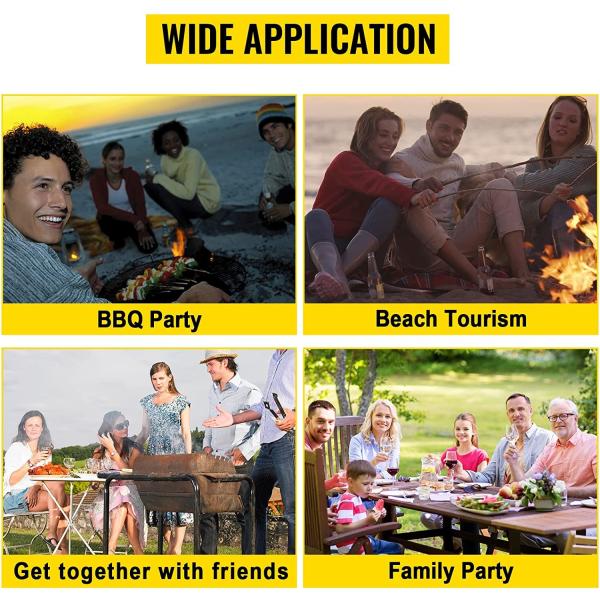 Solid Steel Wood Cannon Charcoal Burning Fire Pit 60.96cm X 60.96cm