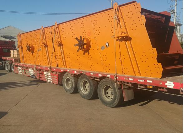Buy Aggregates Grading Inclined Vibrating Screen Machine 4 Deck Circular Type at wholesale prices