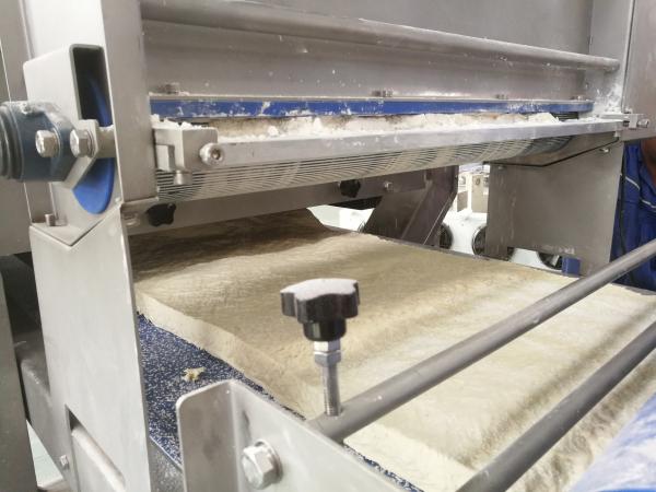 Buy High Flexible Croissant Line , Automatic Lamination Machine With Fat Folding Device at wholesale prices