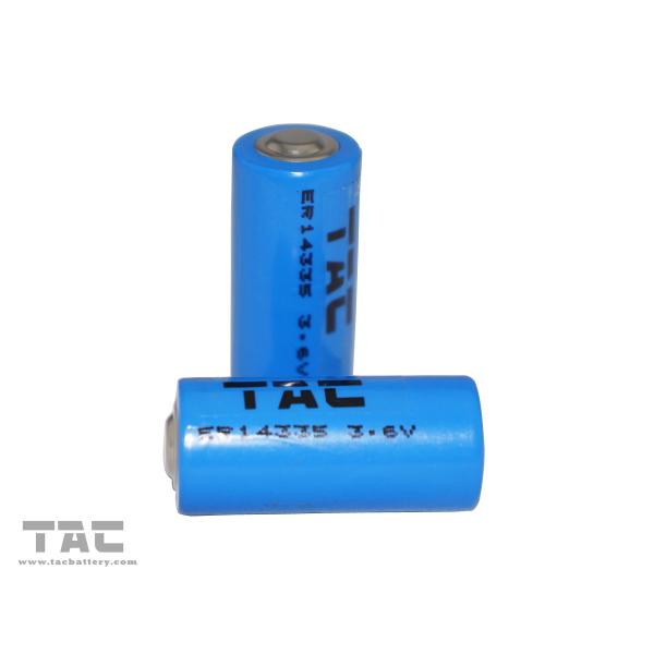 High Energy Density 1600mAh 3.6V LiSOCl2 Lithium Primary Battery ER14335