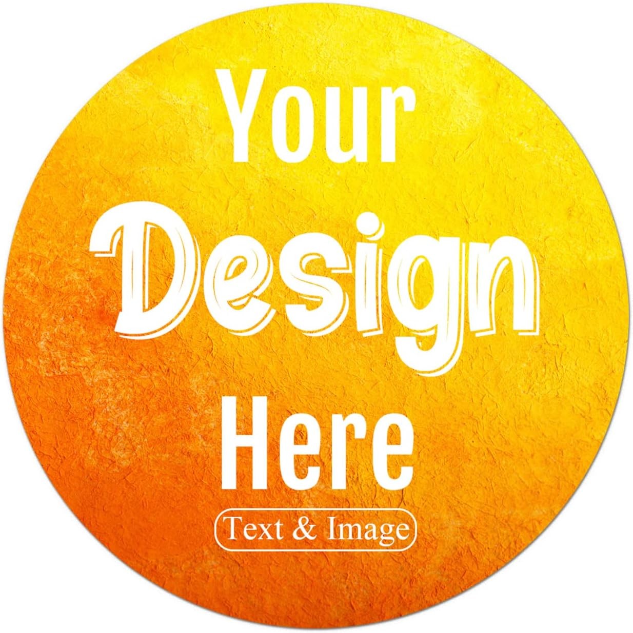 Custom Stickers Personalized Labels, Customized Stickers Image Logo And Text.