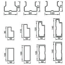 14 Forming Stations Storge Rack Beam Roll Forming Machine With Plc Touch Screen Control TW-RBB200