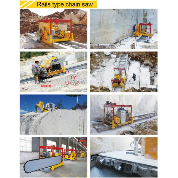 Chain Saw Machine For Quarry Cutting