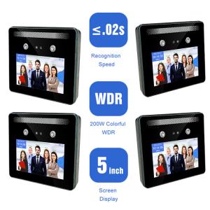 Quality Websocket Face Attendance Machine POE Powered Attendance Door Control for sale