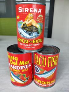 Quality High Quality Canned Sardine Fish 3-5 Pieces Best Canned Fish for sale